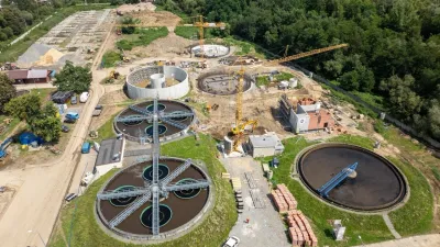 Budowa, przebudowa, rozbudowa i rozbiórka obiektów oczyszczalni ścieków w Myślenicach